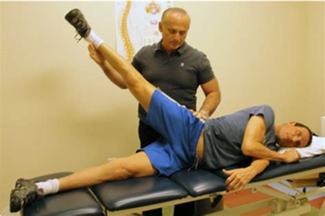 donatelli drop leg test|drop leg strengthening test.